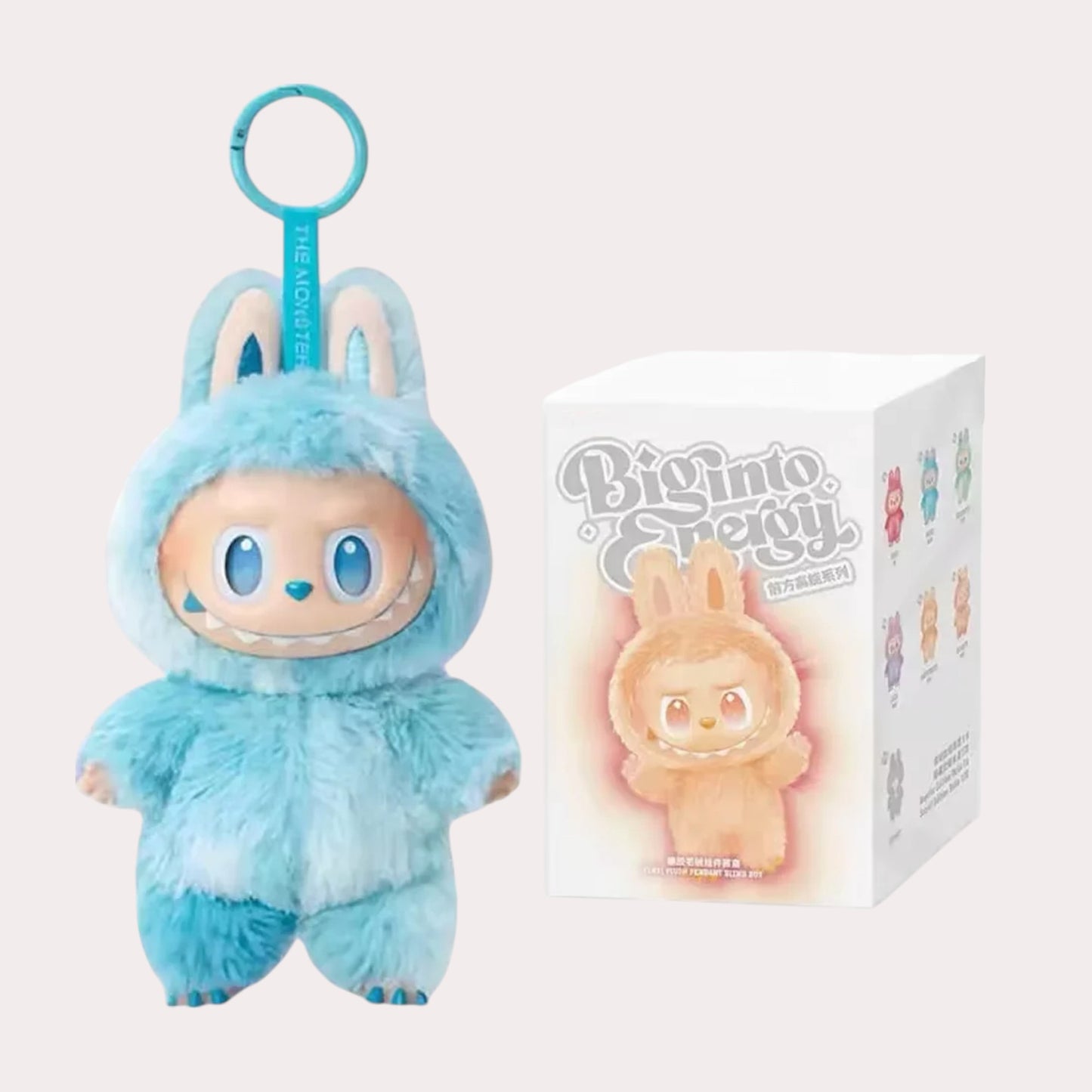Labubu Style Monster Plush Keychain – Exciting Macaron Vinyl Face Doll